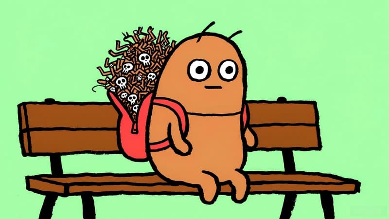 把尸体背在身上的虫子