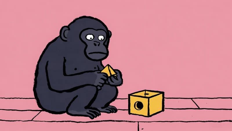 一只黑猩猩的失败，揭开了人类智慧的秘密